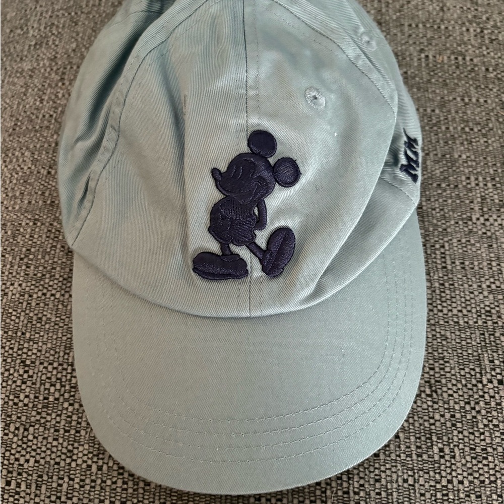 Disney Parks Mickey Hat Blue Adjustable